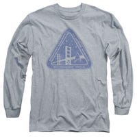Star Trek Retro Logo  Long Sleeve Shirt