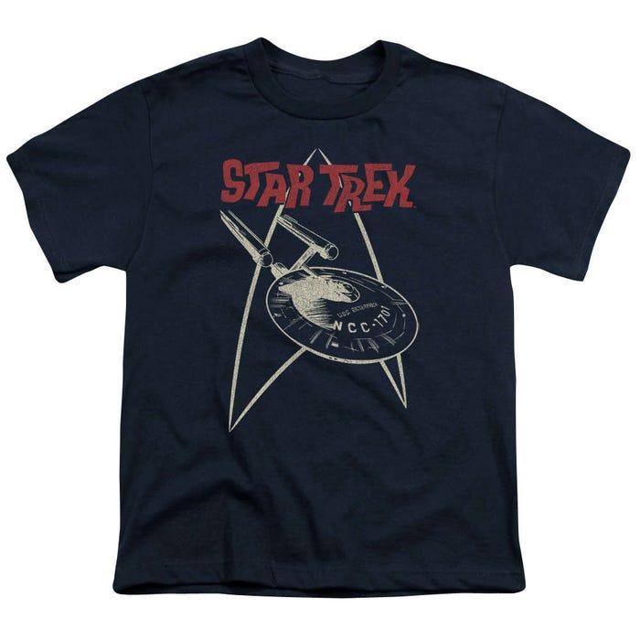 Star Trek Retro Ship Logo Kids T-Shirt