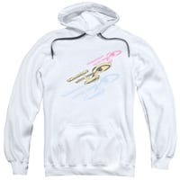 Star Trek Retro tri Enterprise Hoodie