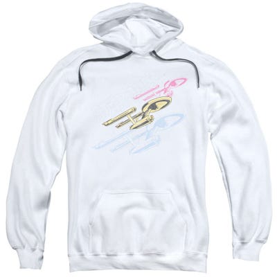 Star Trek Retro tri Enterprise Hoodie