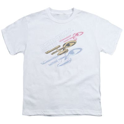 Star Trek Retro tri Enterprise Kids T-Shirt