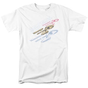 Star Trek Retro tri Enterprise T-Shirt