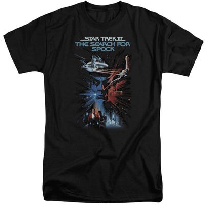 Star Trek Search For Spock Movie Tall T-Shirt