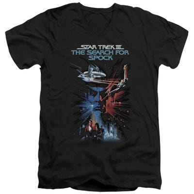 Star Trek Search For Spock Movie V-Neck T-Shirt