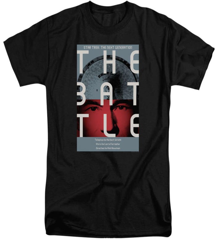 Star Trek Season 1 Episode 9 TNG Tall T-Shirt