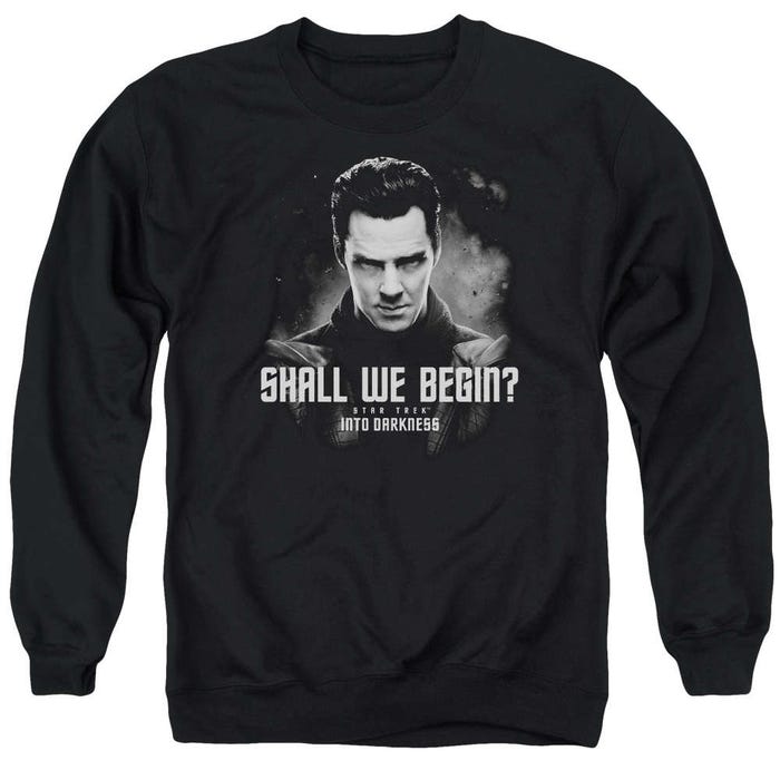 Star Trek Shall We Begin Sweatshirt