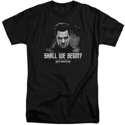 Star Trek Shall We Begin Tall T-Shirt