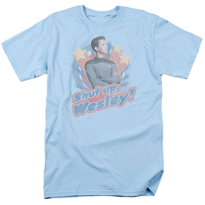 Star Trek Shut Up Wesley T-Shirt