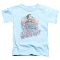 Star Trek Shut Up Wesley Toddler T-Shirt