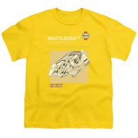 Star Trek Shuttle Manual Kids T-Shirt