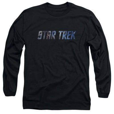 Star Trek Space Logo Long Sleeve Shirt