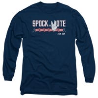 Star Trek Spock The Vote Long Sleeve Shirt