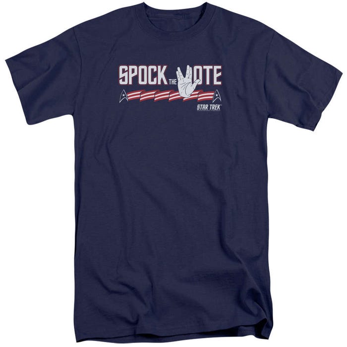 Star Trek Spock The Vote Tall T-Shirt