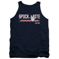 Star Trek Spock The Vote Tank Top