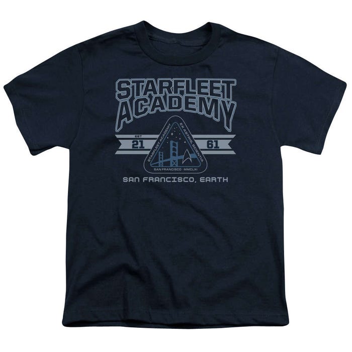 Star Trek Starfleet Academy Earth Kids T-Shirt