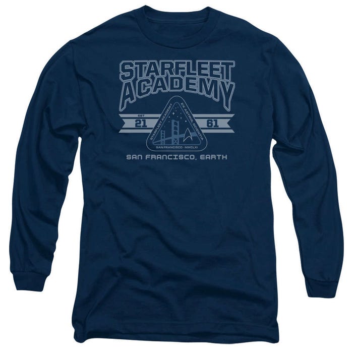 Star Trek Starfleet Academy Earth Long Sleeve Shirt