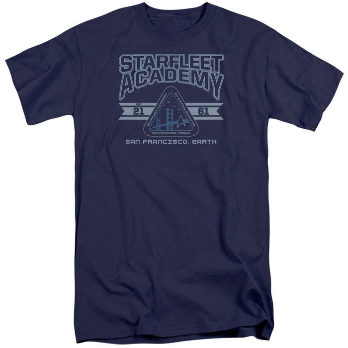 Star Trek Starfleet Academy Earth Tall T-Shirt