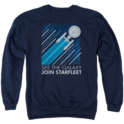 Star Trek Starfleet Recruitment Poster Sweatshirt