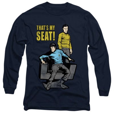 Star Trek That's My Seat Long Sleeve Shirt