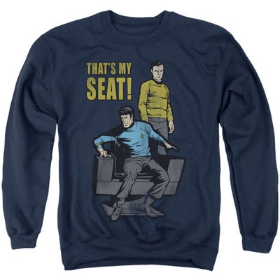 Star Trek That's My Seat Sweatshirt