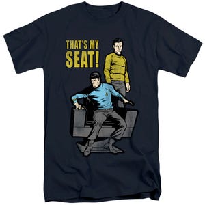 Star Trek That's My Seat Tall T-Shirt