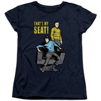 Star Trek That's My Seat Womens T-Shirt