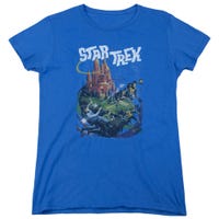 Star Trek: The Battle Of Vulcan Womens T-Shirt