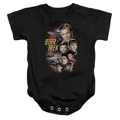 Star Trek The Classic Crew Baby Bodysuit