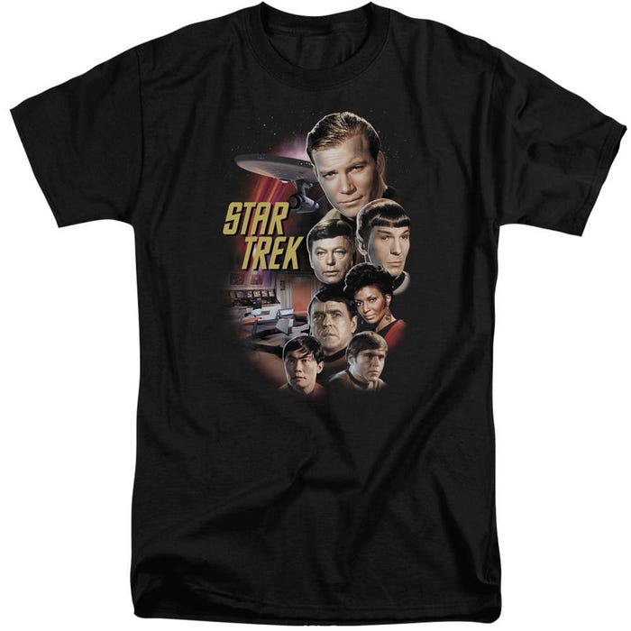 Star Trek The Classic Crew Tall T-Shirt