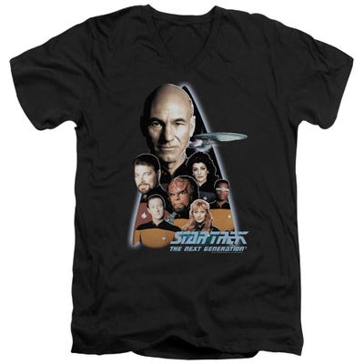 Star Trek The Next Generation V-Neck T-Shirt
