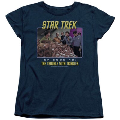 Star Trek The Trouble With Tribbles Womens T-Shirt