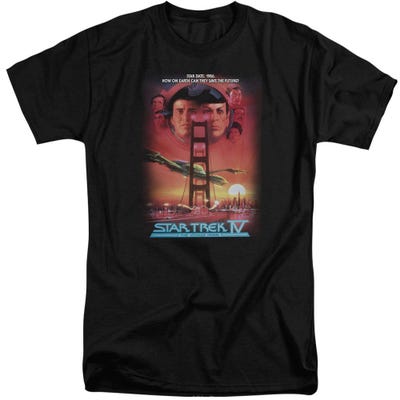 Star Trek The Voyage Home Movie Tall T-Shirt