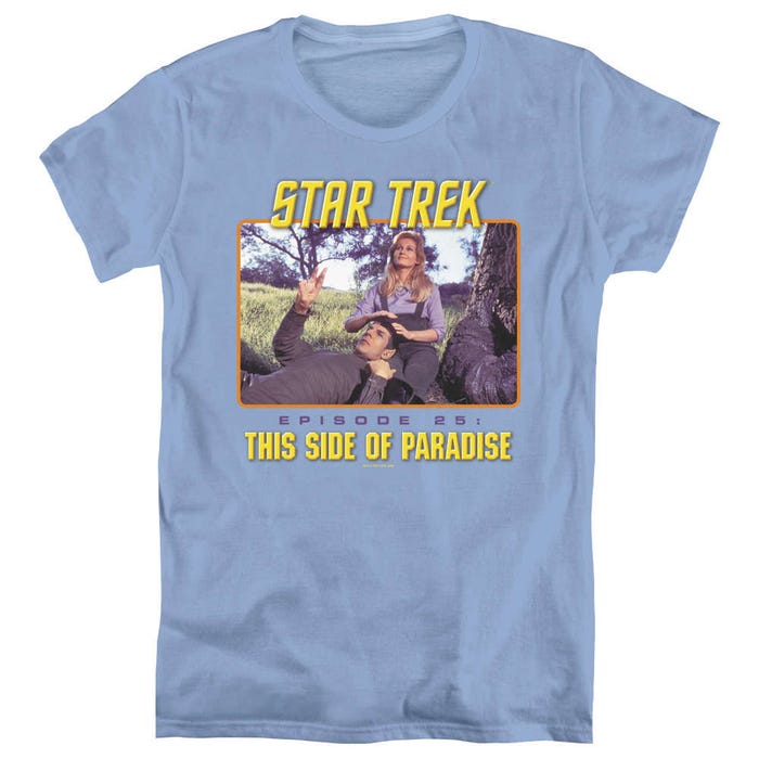 Star Trek This Side Of Paradise Womens T-Shirt