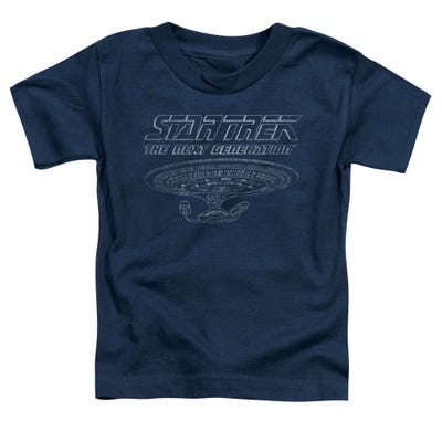 Star Trek TNG Enterprise Toddler T-Shirt