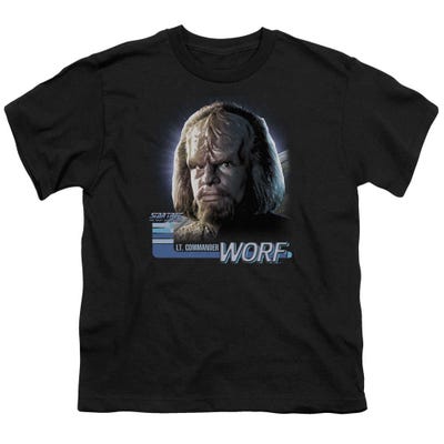 Star Trek TNG Worf Kids T-Shirt