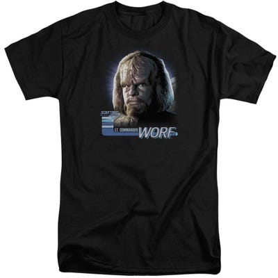 Star Trek TNG Worf Tall T-Shirt