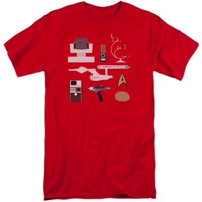Star Trek TOS Gift Set Tall T-Shirt