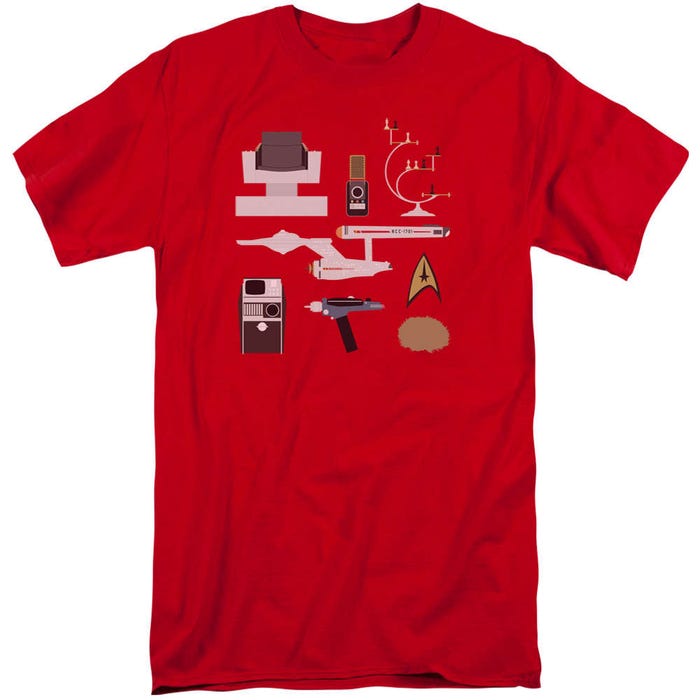 Star Trek TOS Gift Set Tall T-Shirt