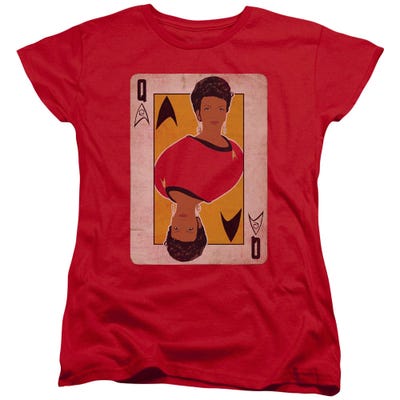 Star Trek Tos Uhura Is Queen Womens T-Shirt