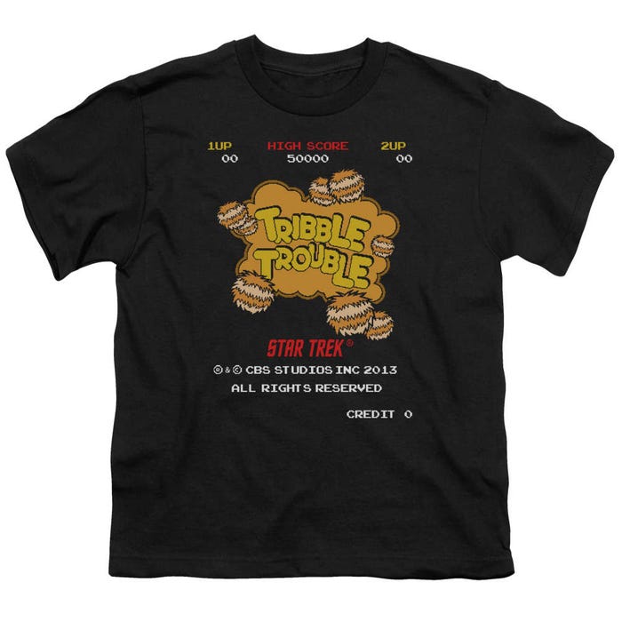Star Trek Tribble Trouble Kids T-Shirt