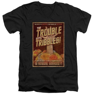 Star Trek Tribbles The Movie V-Neck T-Shirt