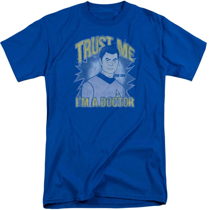 Star Trek Trust Me I'm A doctor Tall T-Shirt