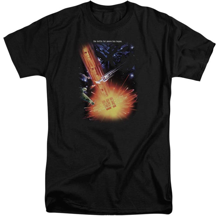Star Trek Undiscovered Country Movie Tall T-Shirt