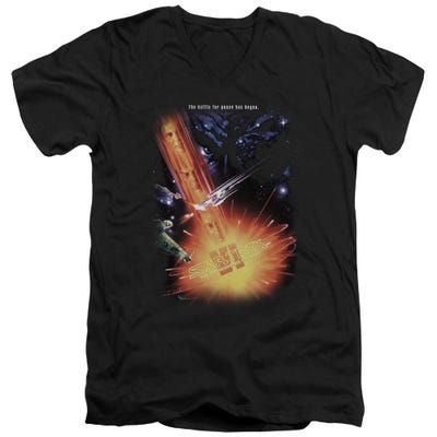 Star Trek Undiscovered Country Movie V-Neck T-Shirt