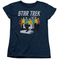 Star Trek Vector Crew  Womens T-Shirt