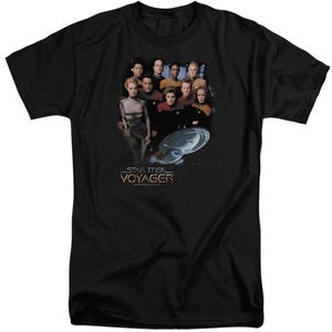 Star Trek Voyager Crew Tall T-Shirt