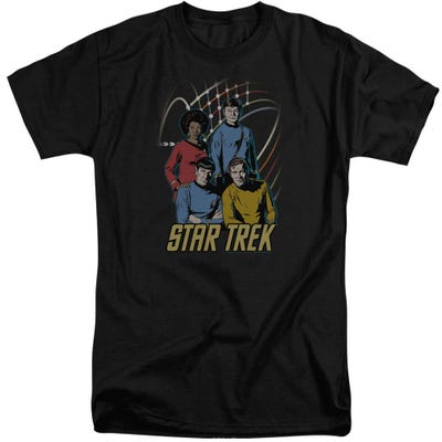 Star Trek Warp Factor 4 Tall T-Shirt