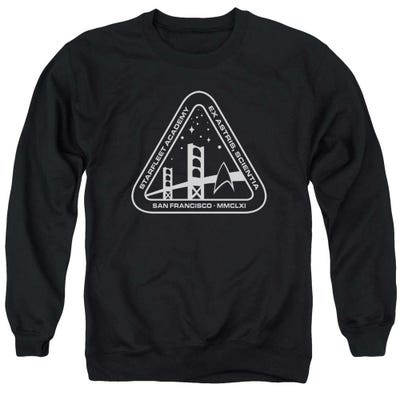 Star Trek White Academy Logo Sweatshirt