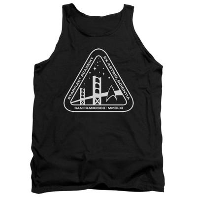 Star Trek White Academy Logo Tank Top