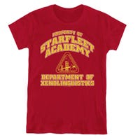 Star Trek Xenolinguistics Womens T-Shirt